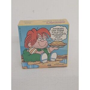 Sealed Mud Pie 7x7 Vintage Puzzle MARVIN  1982 Tom Armstrong Cartoon Funny